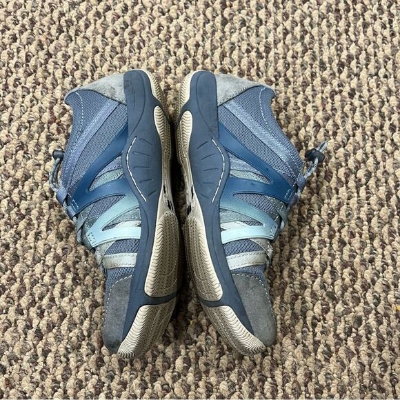 Dansko Henriette Sneakers EU 36 Blue Denim Suede Comfort Walking Shoes Women’s 6 - Picture 2 of 14